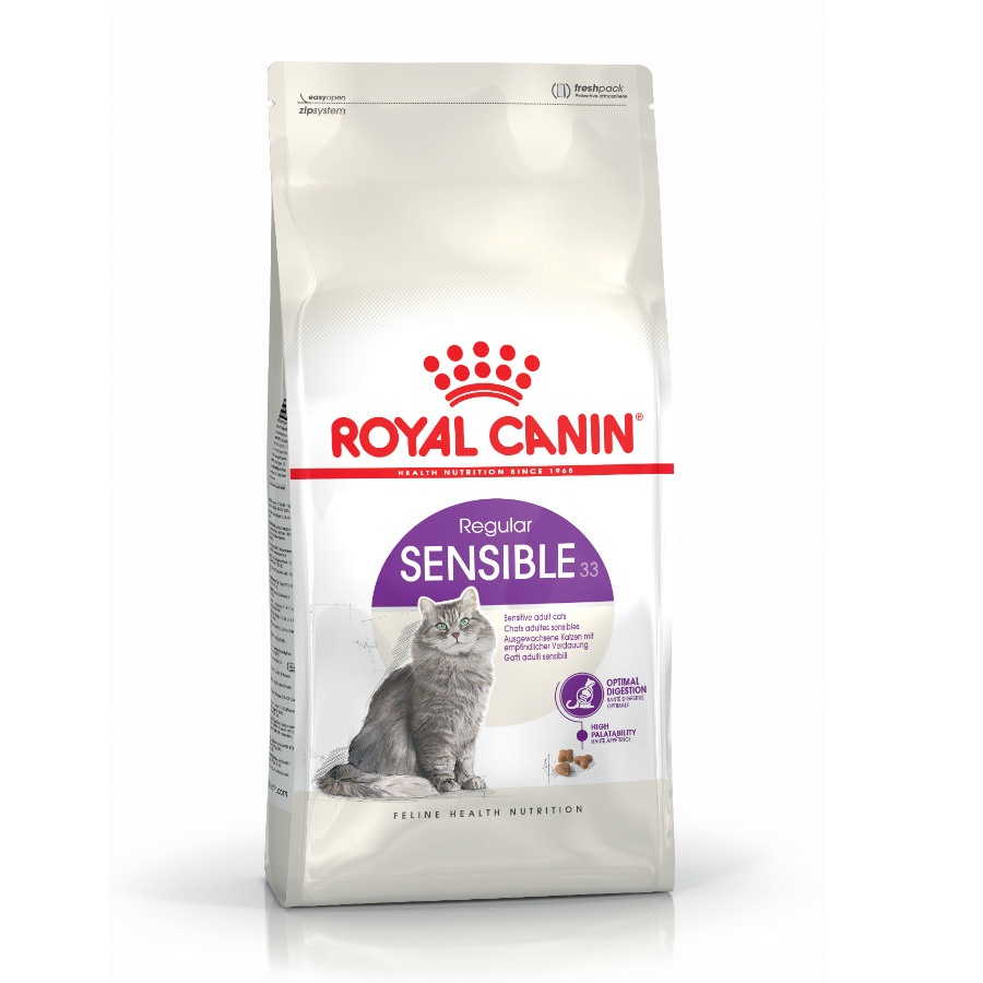 Ração Royal Canin Regular Sensitive 33 para gatos