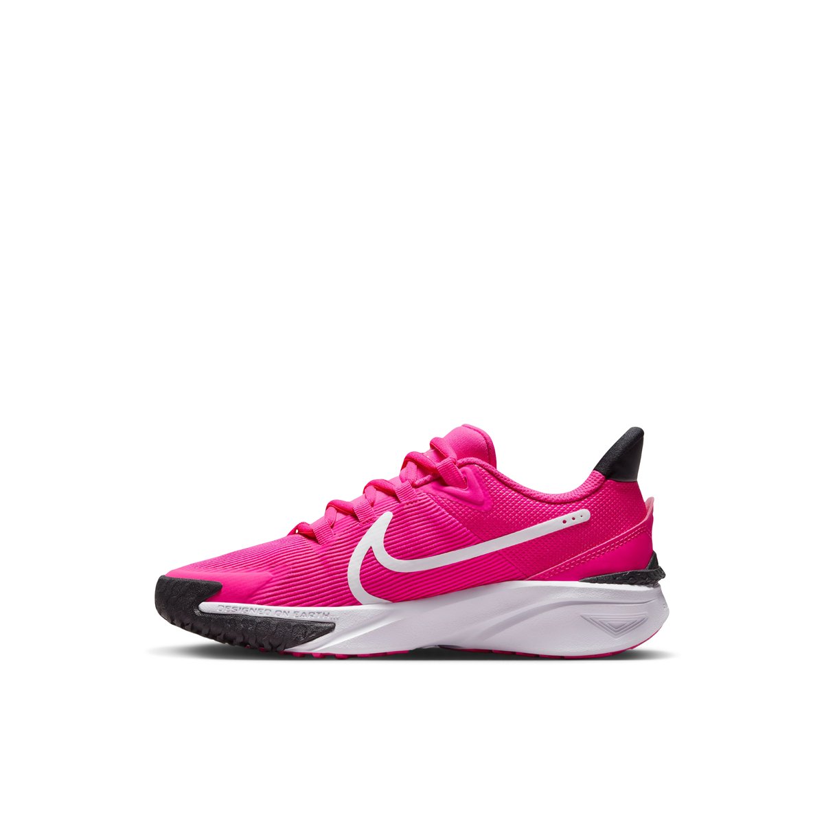 NIKE-Starrun4l-jg-Baskets - Talon plat - Rose