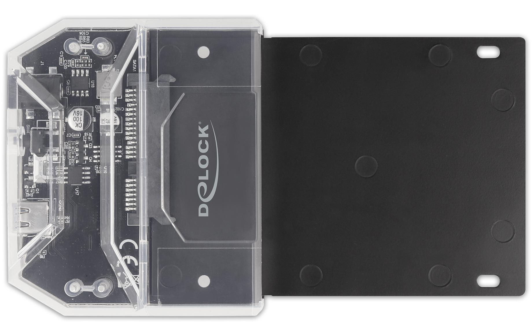 Dockingsstation USB-C – 1 x SATA 6 Gb/s 22 PinUSB-Dockingstation für 1 x 2.5 SATA HDD/SSD