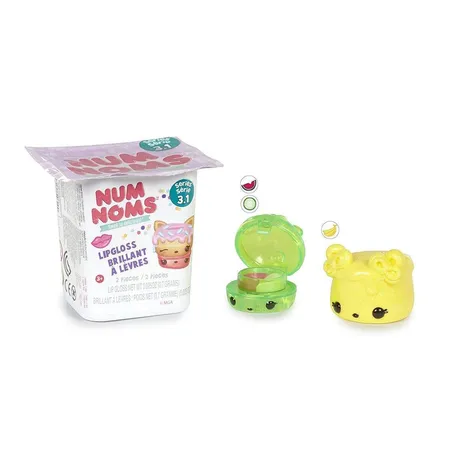 MGA Entertainment Num Noms Serie 3.1 Überaschungspack mit 1 x Num Minifigur + 1 x Lipgloss Nom
