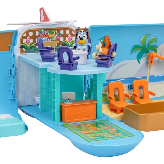 Bluey - 3 in 1 Flugzeugset Airplane