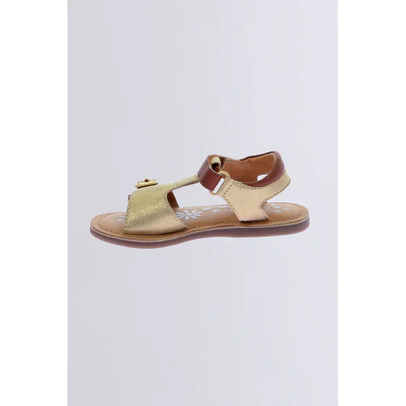 Diazz Camel or SANDALES Cuir Fille
