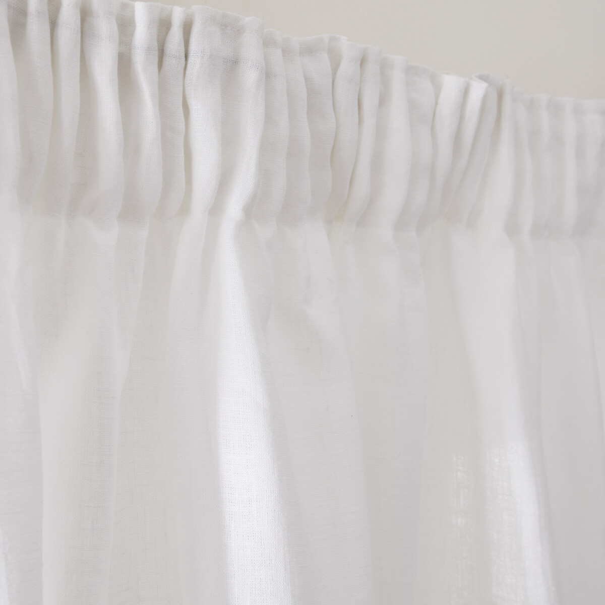 LA REDOUTE INTERIEURS<br>Cortina de linho lavado Onega