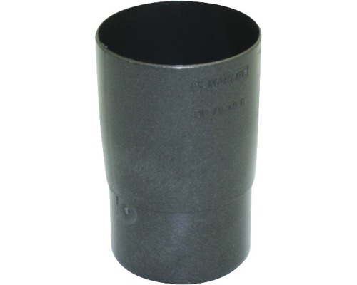 Marley ronde kunststof buismof, antraciet metallic, DB703, DN 53 mm