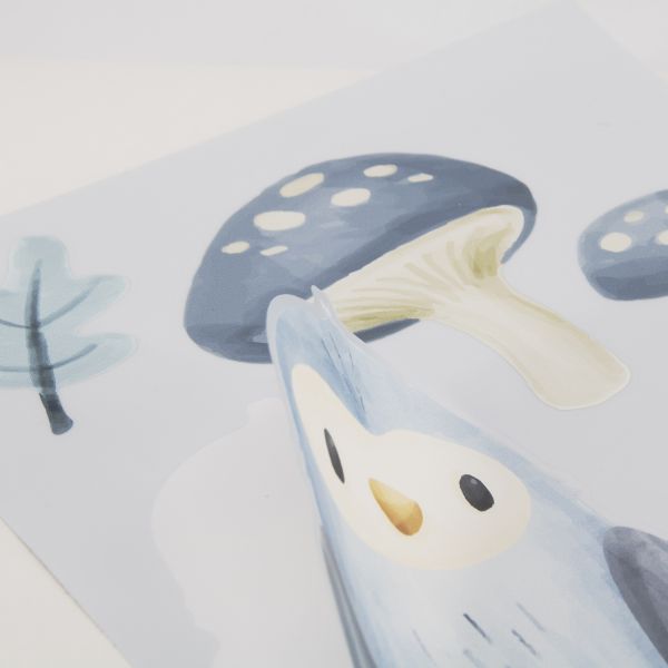 Little Dutch Muurstickers - Forest Friends - 3 Vellen