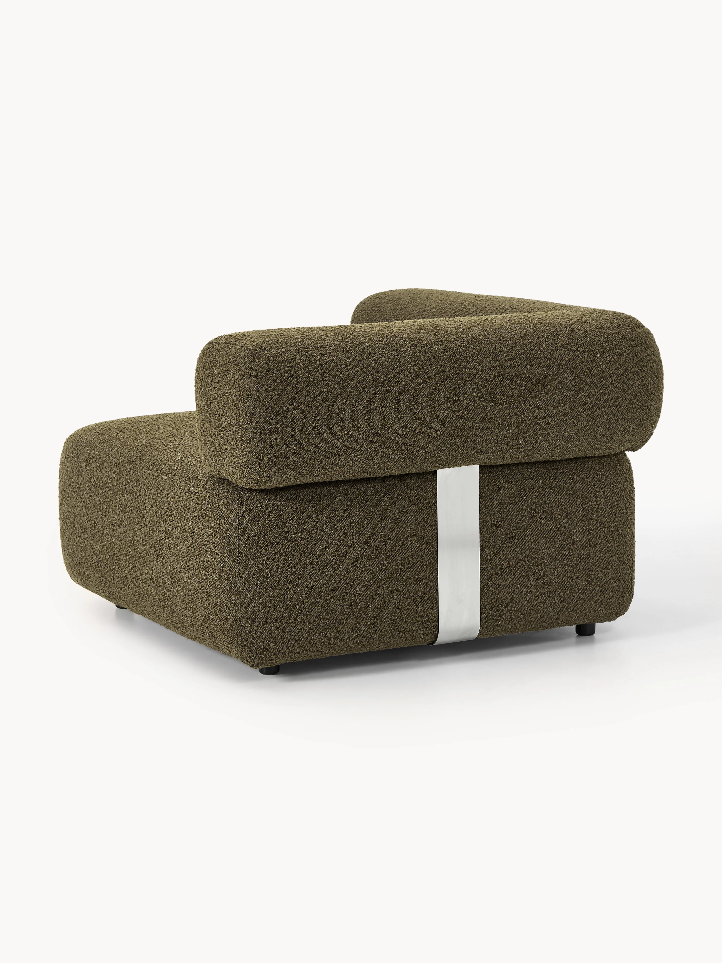 Bouclé hoekmodule Anton