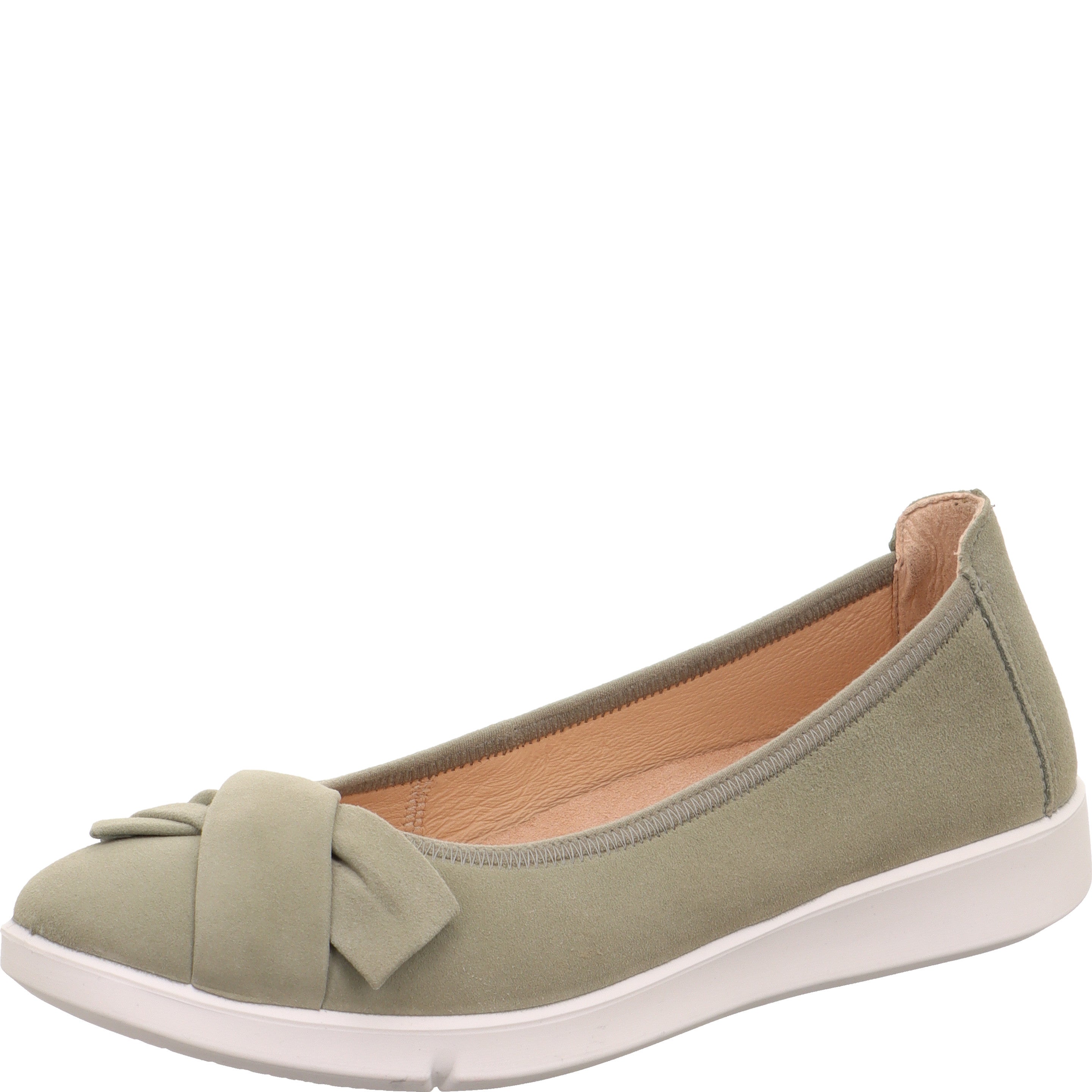 legero LUCCA Damen  Ballerina mit Slip-on - Farbe: Pino - Größe: 4