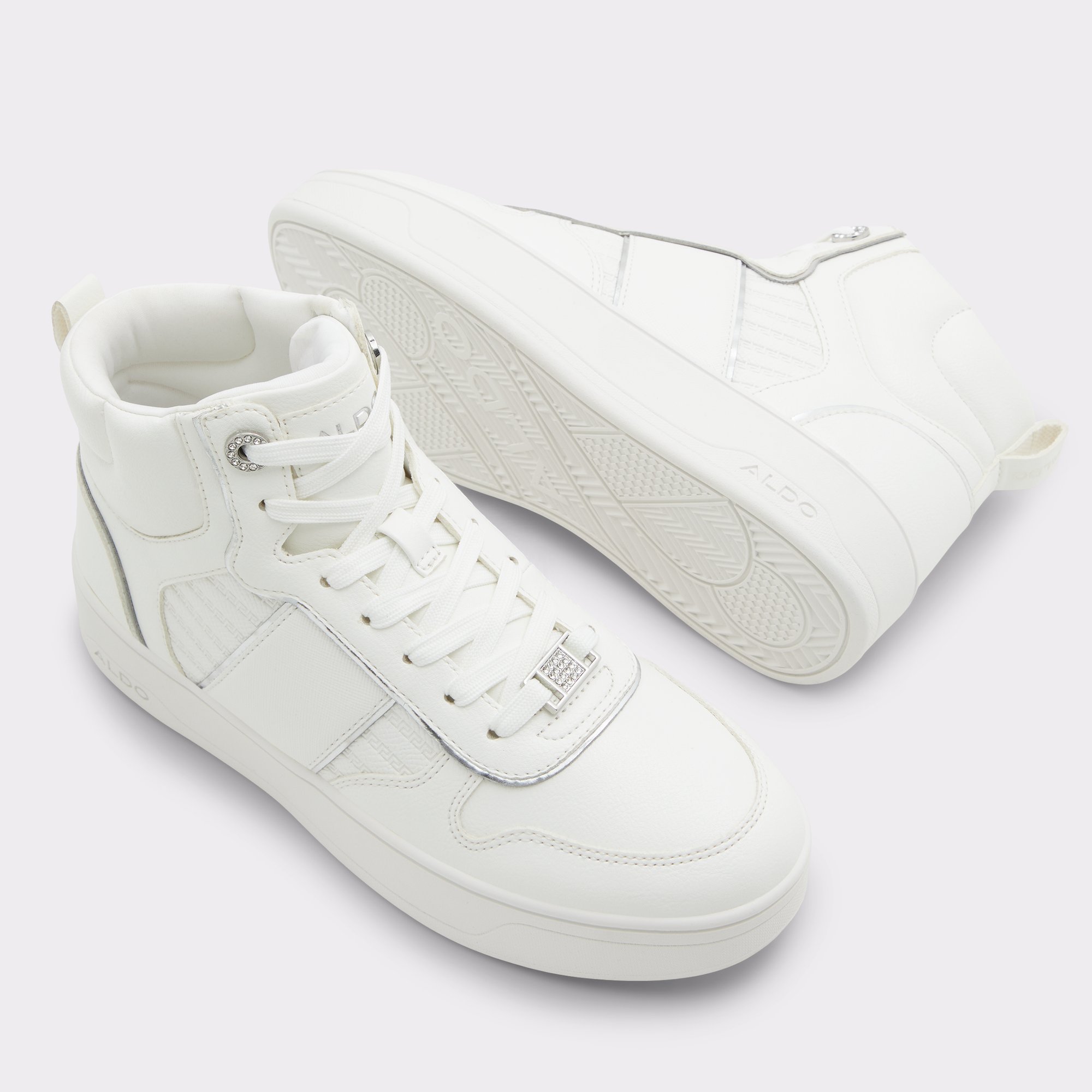 Clubhouse-ht White Women High top sneakers