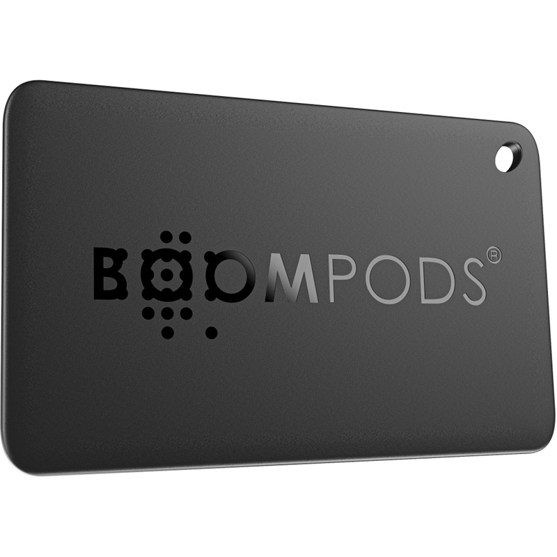 Boompods Smart Tracker Boomcard, Android, schwarz