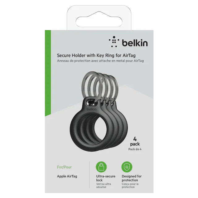 Belkin Schlüsselanhänger »Secure Holder (4er-Pack)« 4 Stk. tlg.