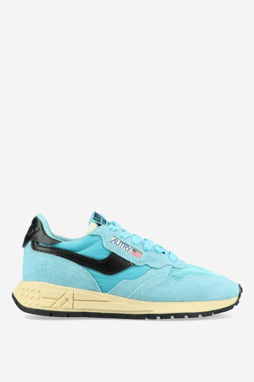 Reelwind low suede mesh sneakers