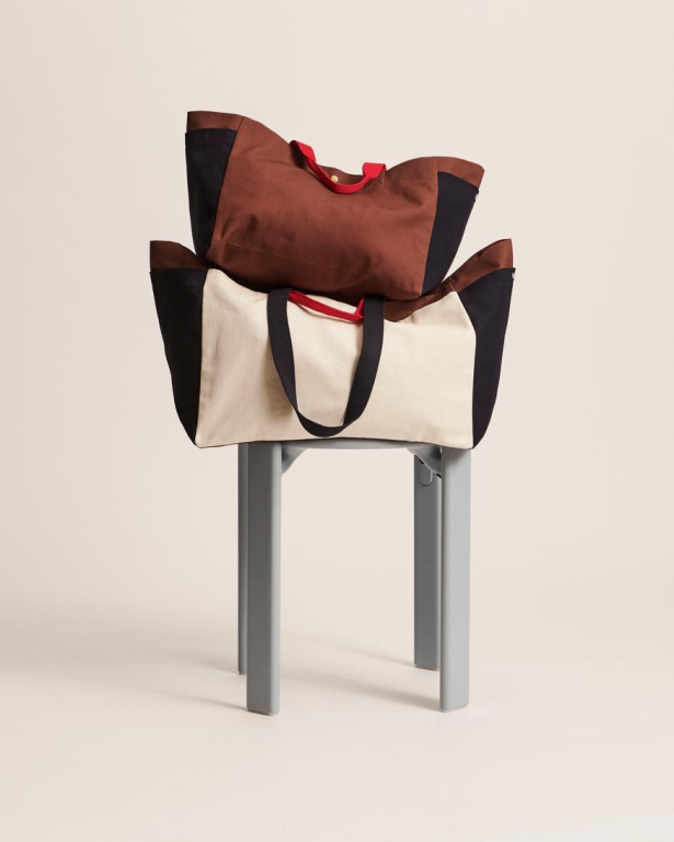 Hay Weekend Organic tas S Brown Multi