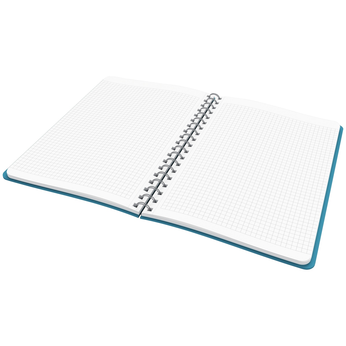 Leitz Cosy Soft Touch stor notatbok Hardcover med spiralinnbinding, ruter
