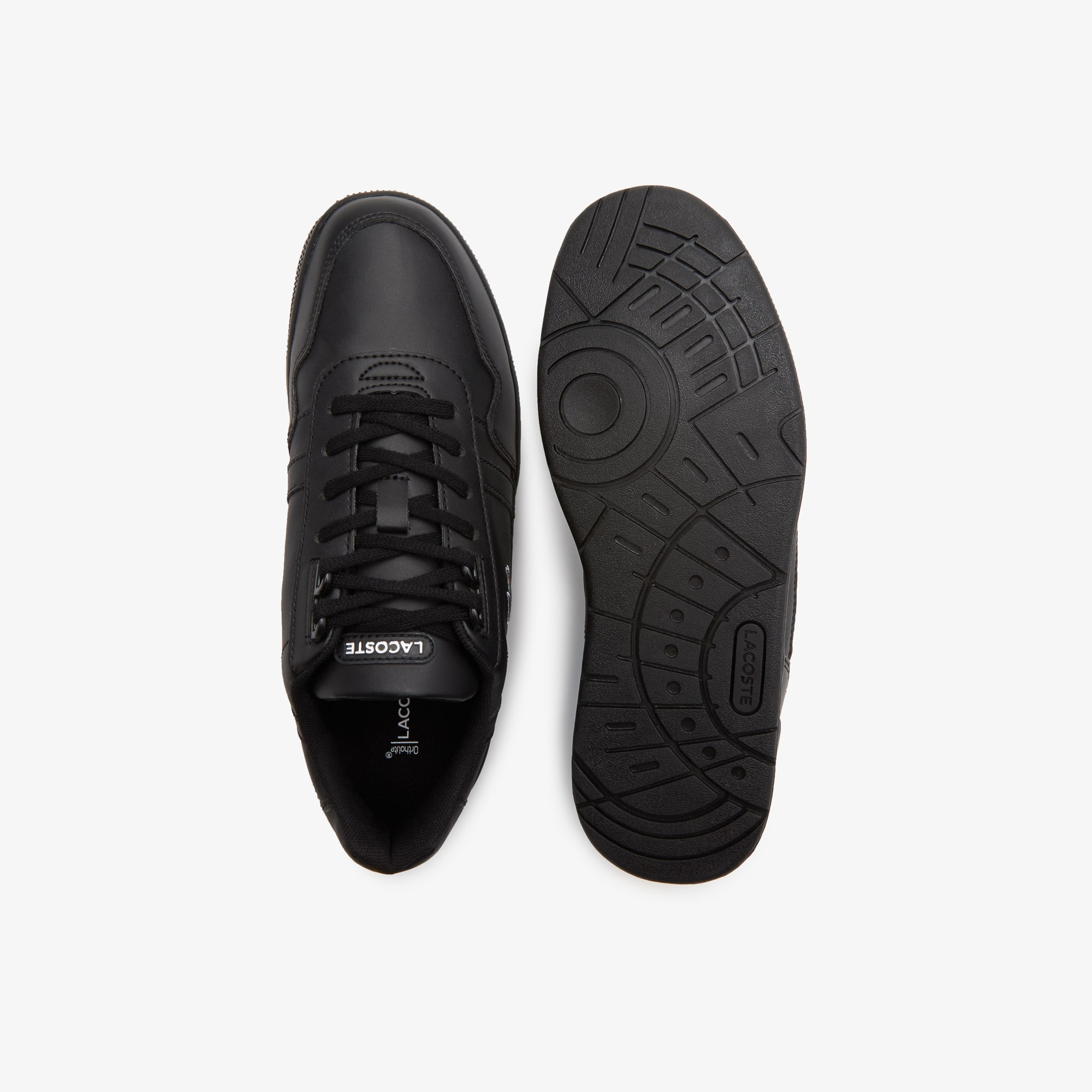 Sneakers T-Clip junior Lacoste en synthétique avec détail coloré Sneakers - Noir - Lacoste - Enfant