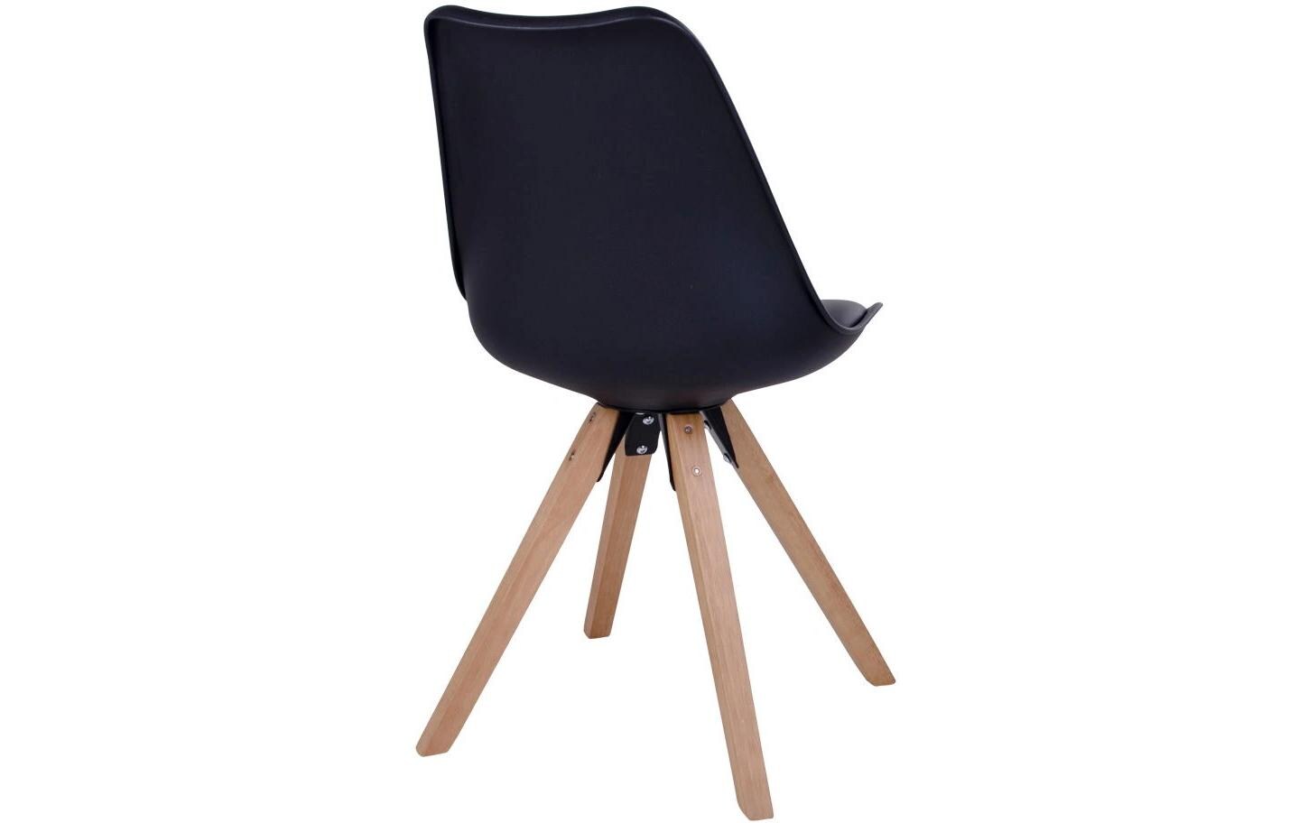 Stuhl Bergen 2 Stück, 86 x 55 cm, Braun/SchwarzEsszimmerstühle