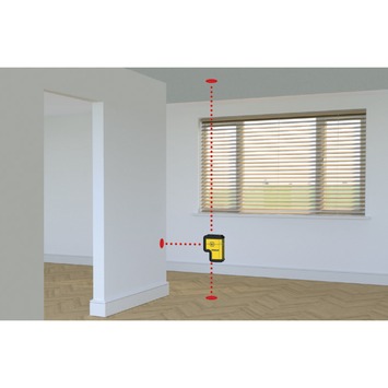 Stanley 3-puntlaser SPL3 rood 30 meter