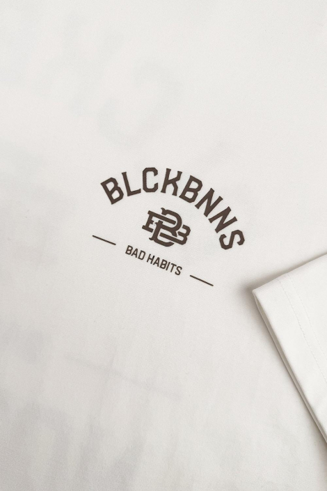 Black Bananas witte heren t-shirt
