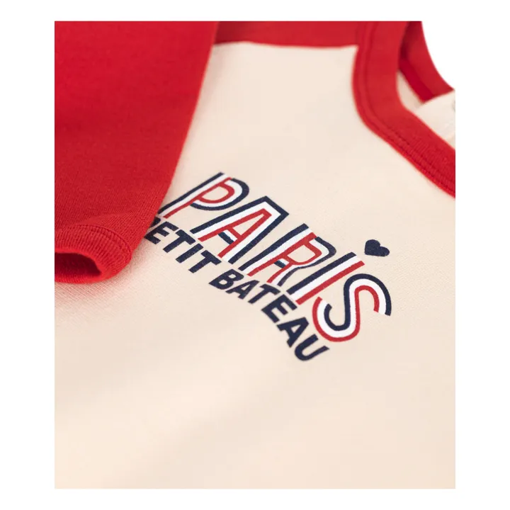 Petit Bateau Sweat Mon Paris Colorblock | Terracotta