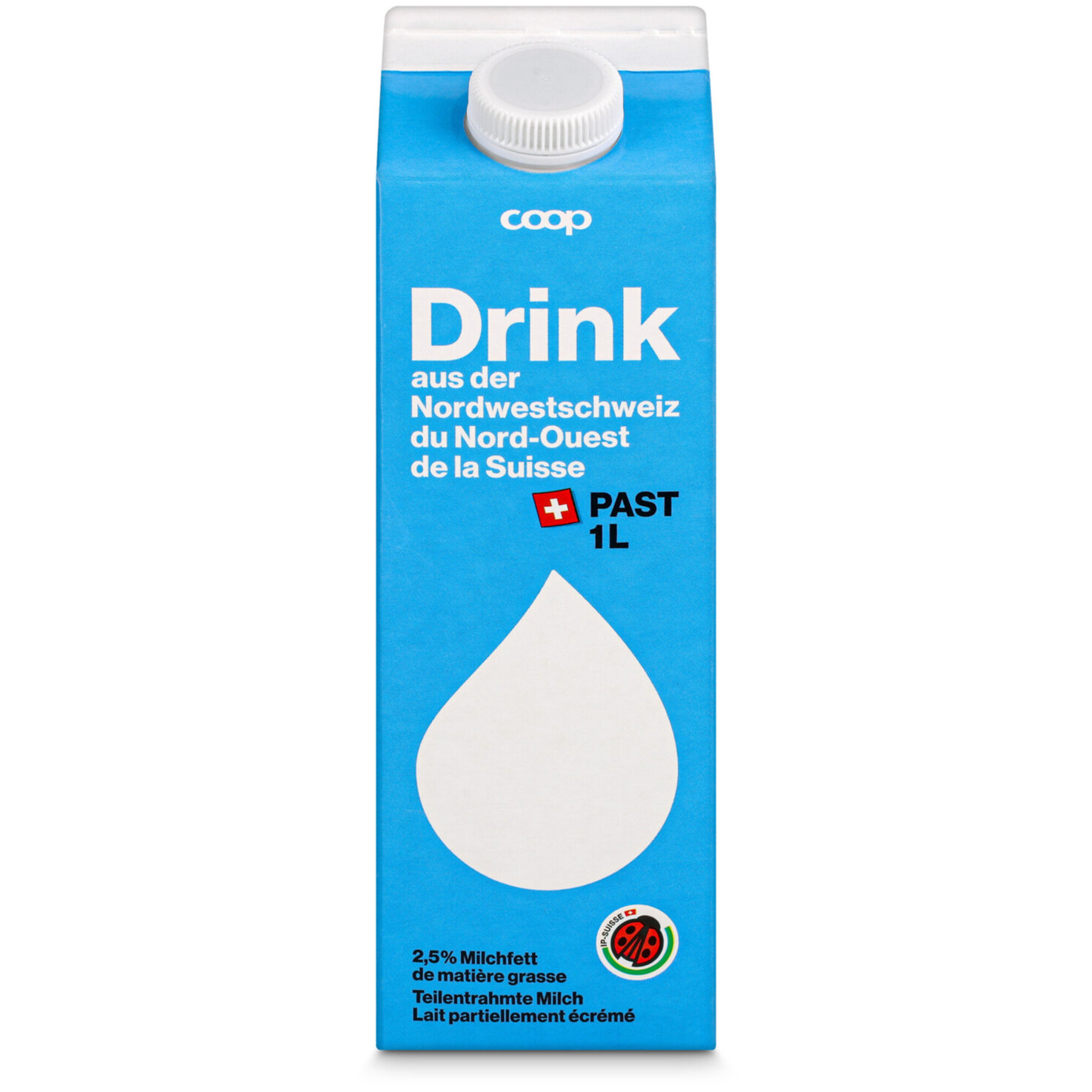 Nordwestschweizer Milchdrink pasteurisiert IP-Suisse