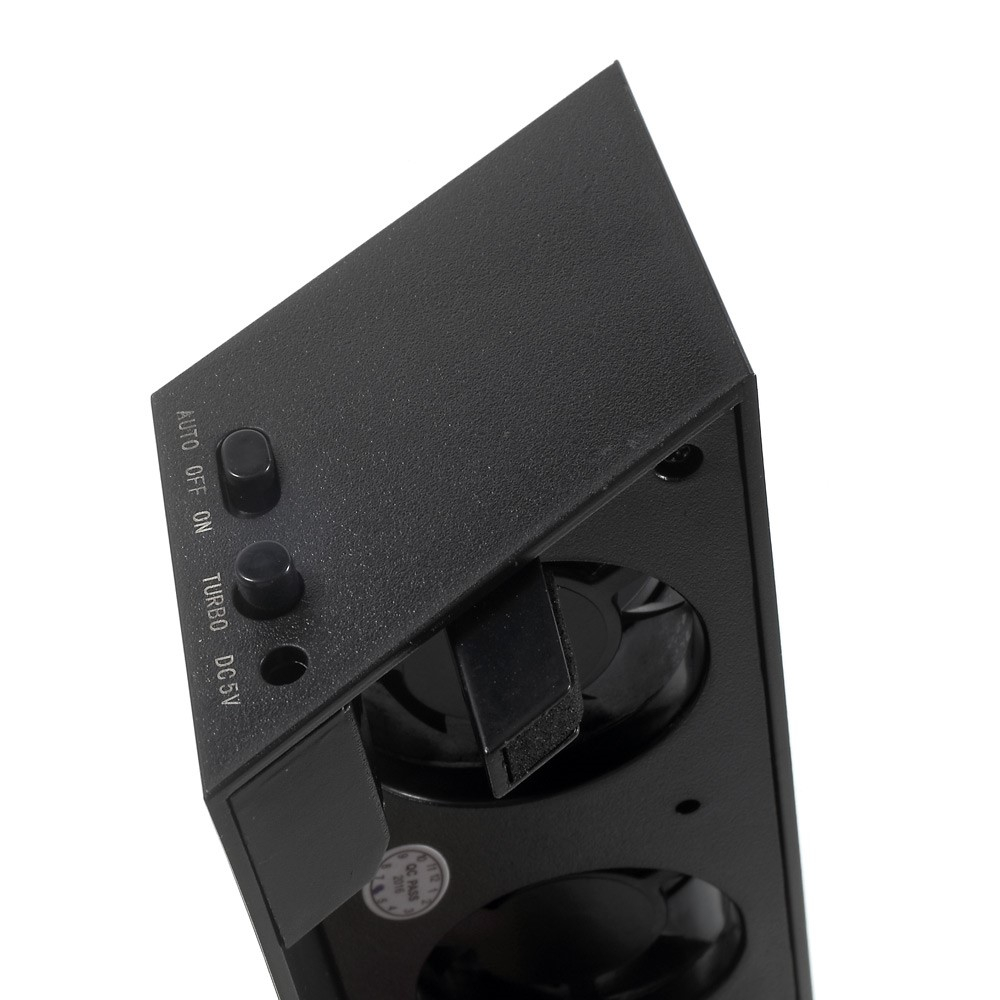 Sony PlayStation PS4 Kühler Halterung mit 5 aktiven Tubo Lüftern und automatischer (Auto On/Off Funktion)- Schwarz