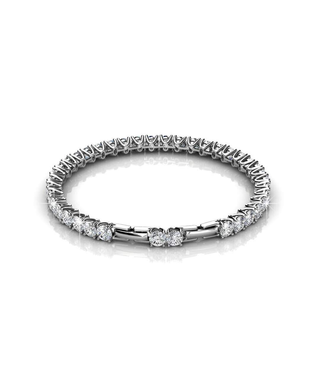 Bracelet Venus - Argenté et Cristal