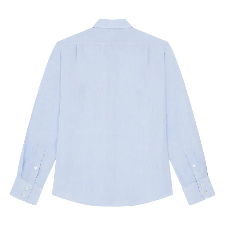 Hartford Chemise Paul Lin Chambray | Bleu ciel