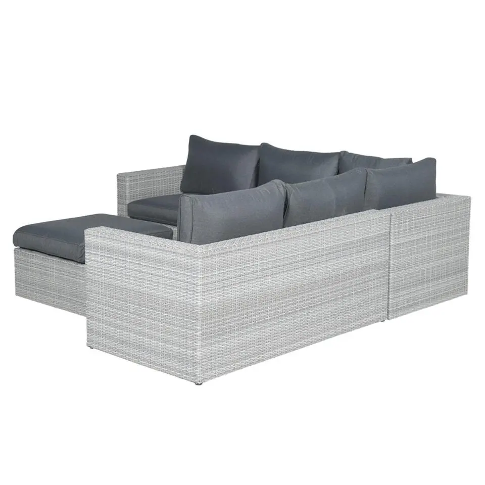 Garden Impressions Bruno loungeset 4-delig - licht grijs