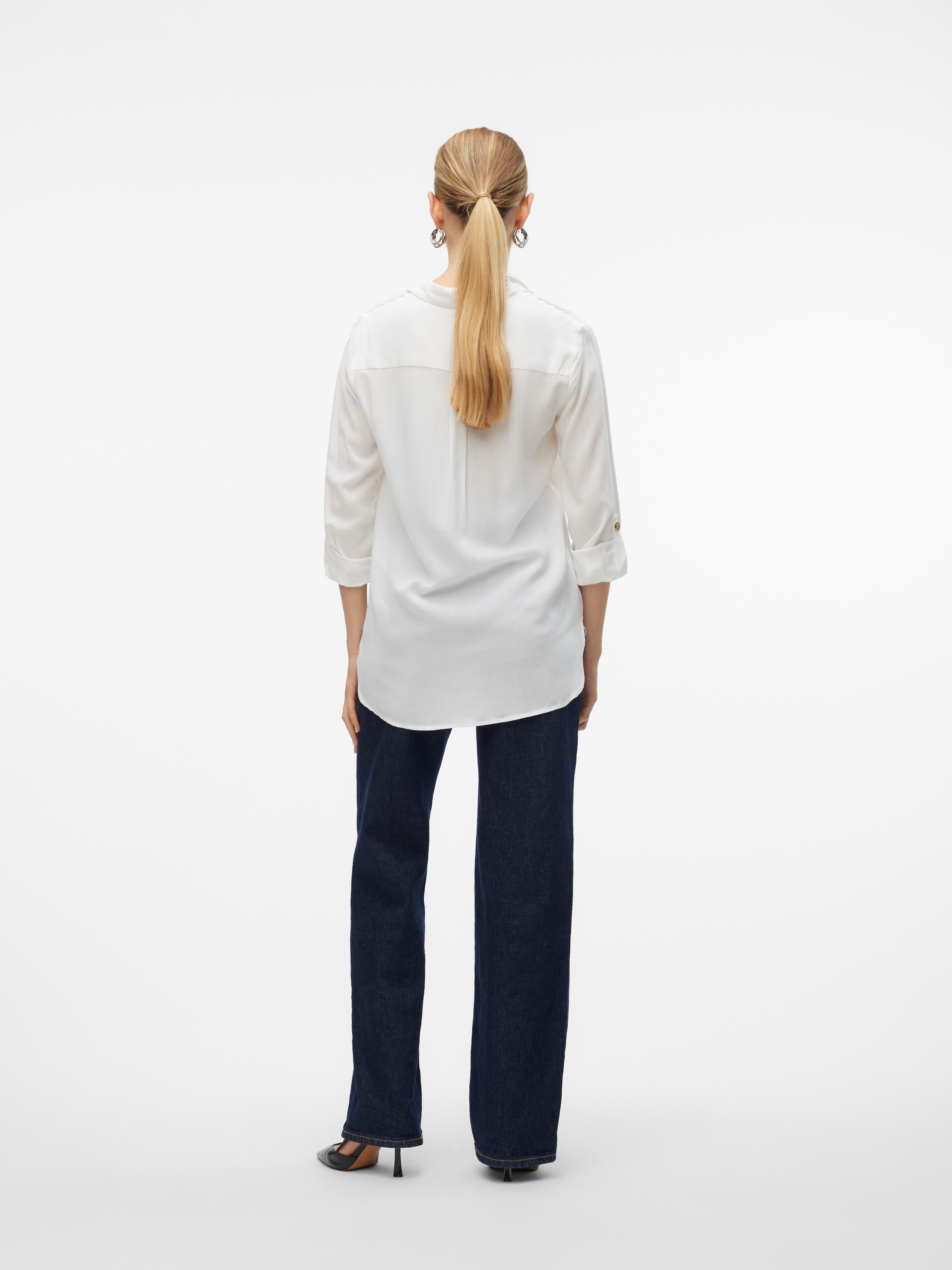 Vero Moda Hemdbluse »VMBUMPY L/S SHIRT NEW WVN GA NOOS«