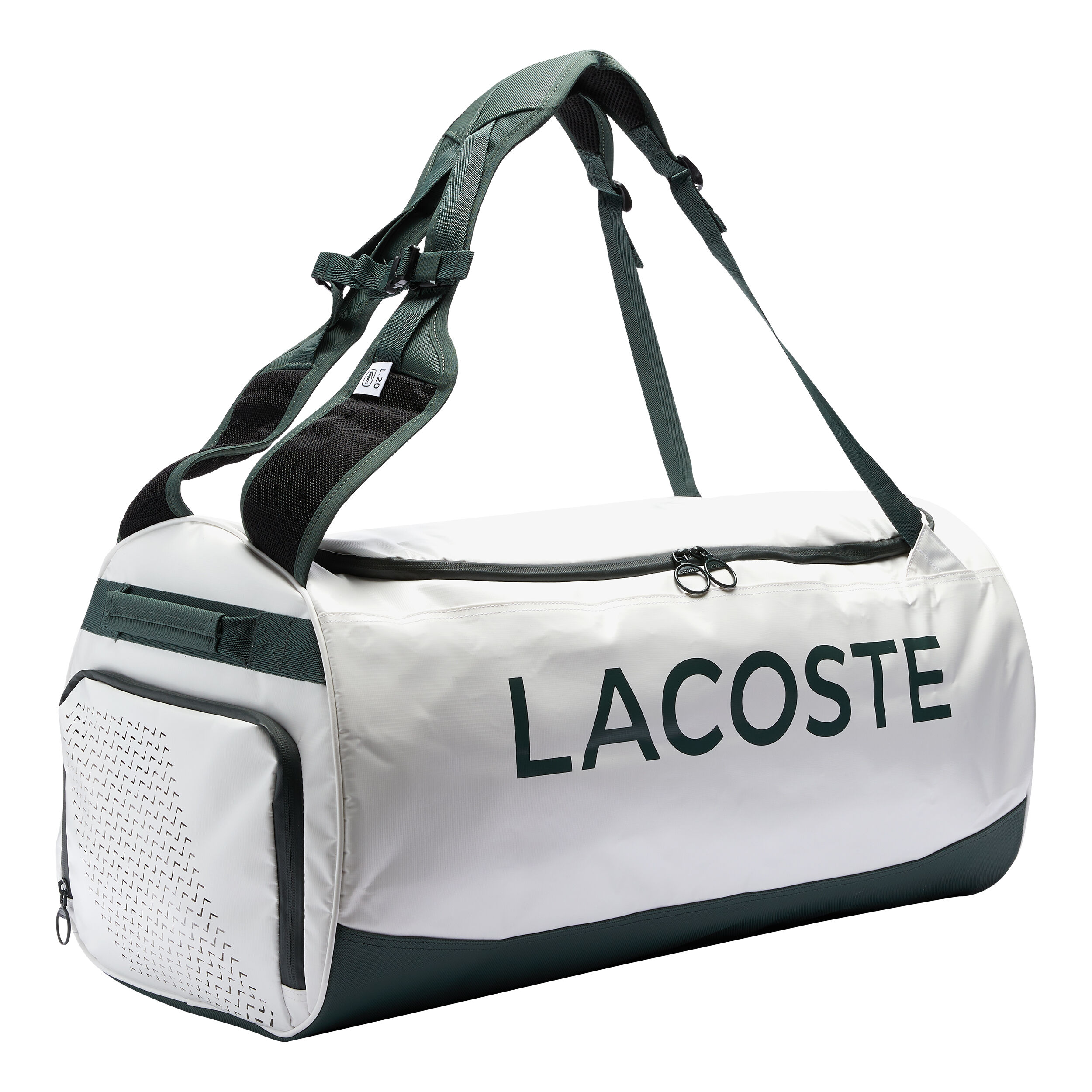 Lacoste Bag L20 Housse De Raquette - Blanc , Vert