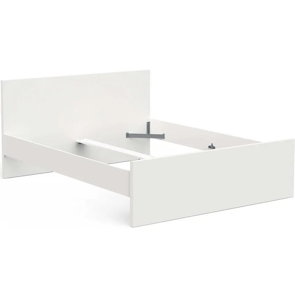 Tweepersoonsbed Clyde - 160x200cm - wit
