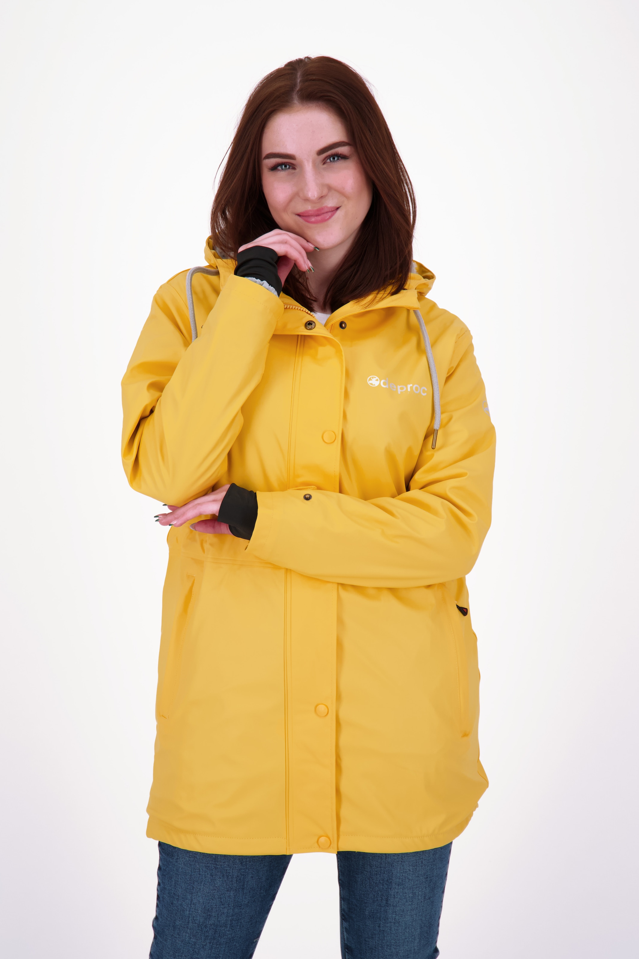 DEPROC Active Regenjacke »Friesennerz NEW ELLESMERE« auch in Grossen Grössen erhältlich