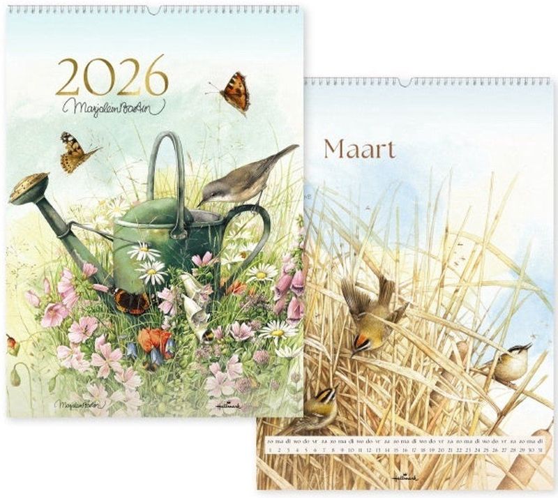 Marjolein Bastin - Kalender 2026 - XL - Wandkalender - Natuur