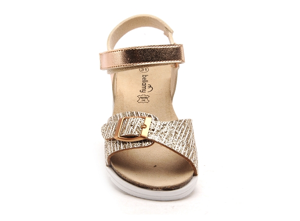 Bellamy nu pieds enfant fillette grece or