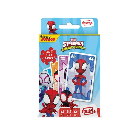 Shuffle Disney Marvel Spidey & Friends - Quartett 4 in 1