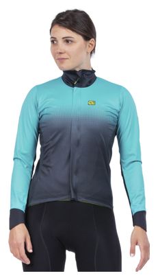 Veste Manches Longues Femme Alé Gradient Bleu/Noir