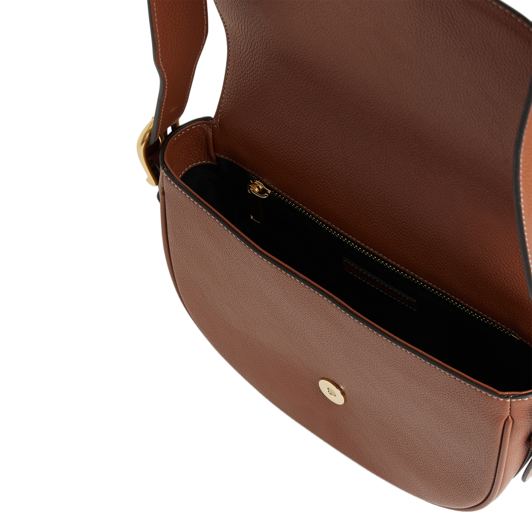 LE CAMILLE - Dac besace en cuir | Marron