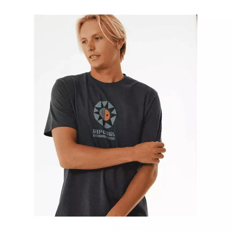 Teeshirt RIPCURL Swc Sun Beams Tee Washed Black
