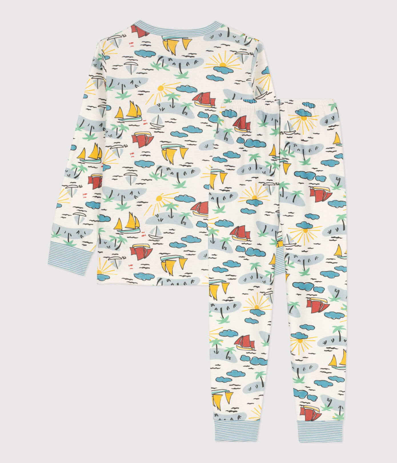 Pyjama explorateur en coton petite fille/petit garçon