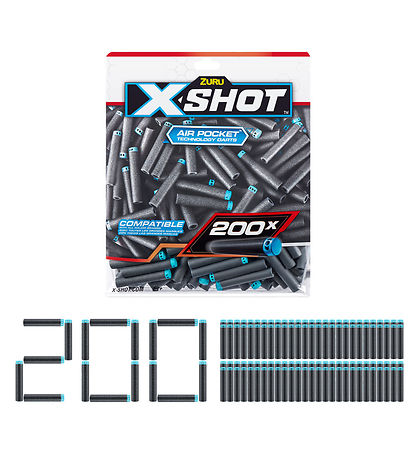 X-SHOT Schaumstoffpfeile - 200 st. - Refill Packung