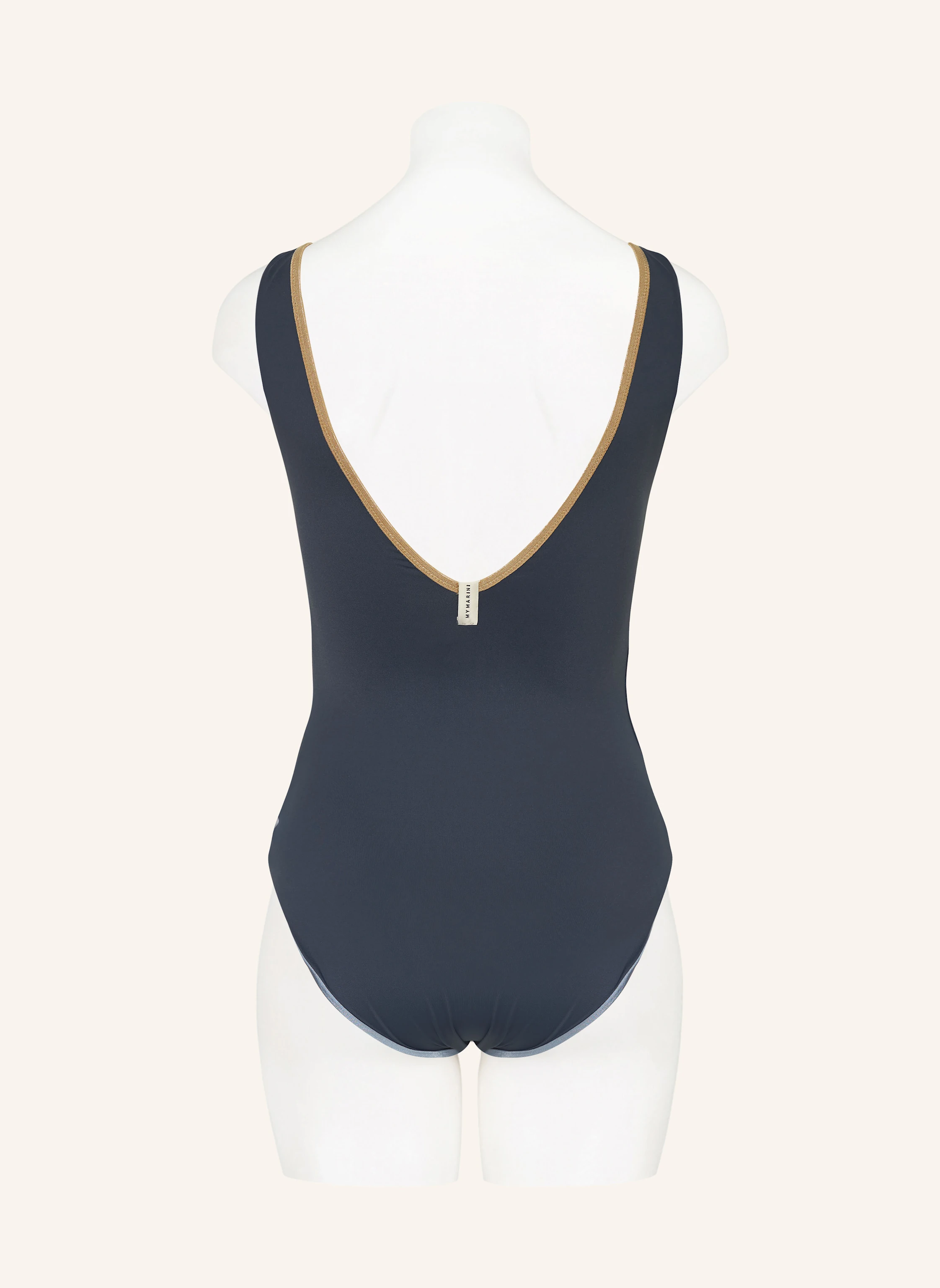 MYMARINI Badeanzug SHINE zum Wenden mit UV-Schutz 50+
