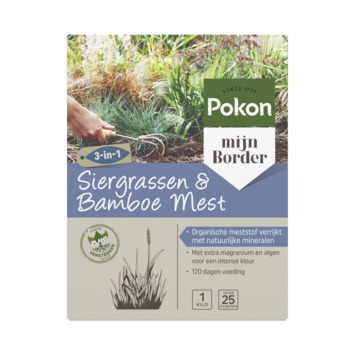 Pokon siergrassen & bamboe mest 1 kg