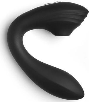 So Divine - Pearl Vibe Luchtdruk en G-spot Stimulator Zwart