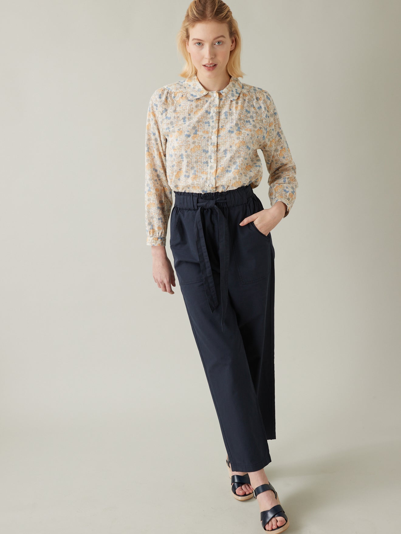 Chemise imprimée femme