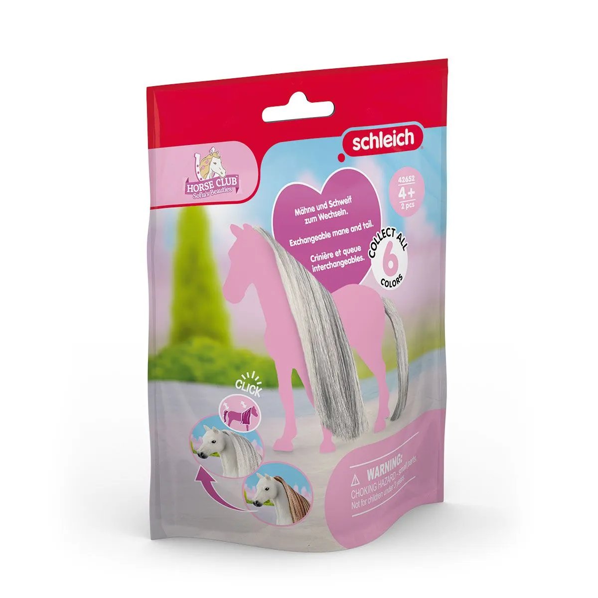 schleich® 42652 Sofia's Beauties - Haare für Beauty Horses grey