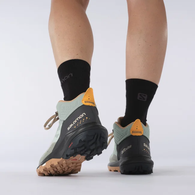 OUTPULSE MID GORE-TEX  Hikingschuhe Damen WroughtIron/Ebony/BlazingOrange