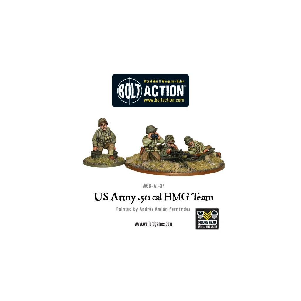 Bolt Action - US Army 50 Cal HMG team