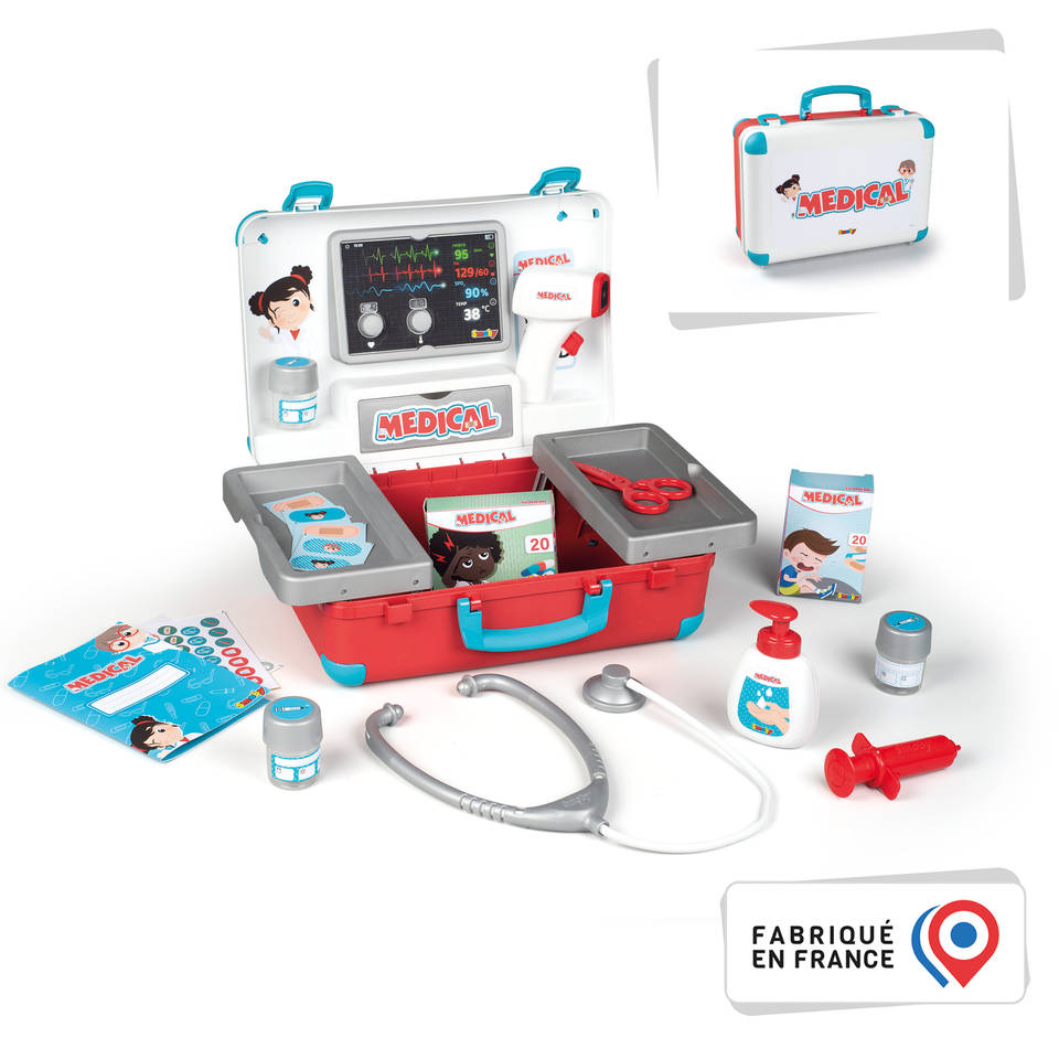 Smoby dokterskoffertje 12-delig
