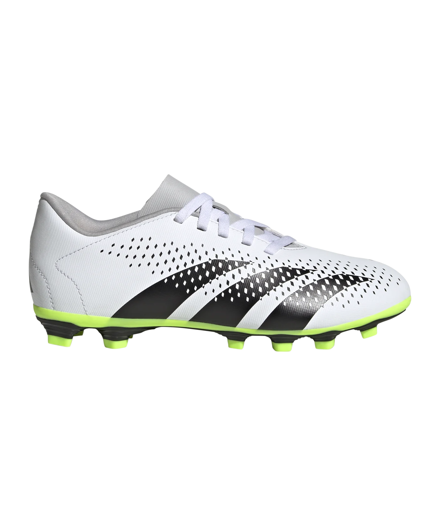 adidas Predator Accuracy.4 FG Crazyrush Kids Weiss Schwarz Gelb