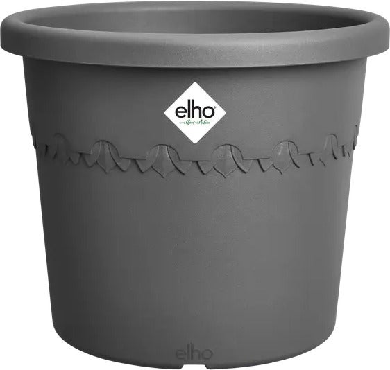 Elho bloempot Algarve antraciet D 24,5 H 20,8 cm