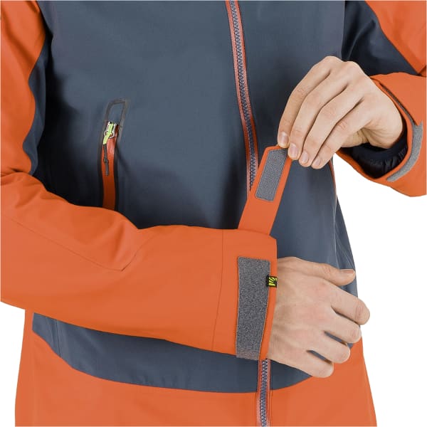Veste ski de randonnée KARPOS STORM EVO JACKET MIDNIGHT/FIERY RED